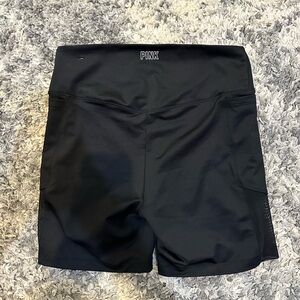 Pink Black Bike Shorts